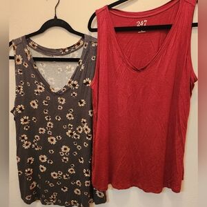 Bundle Of 2 Maurices XL Tank Tops